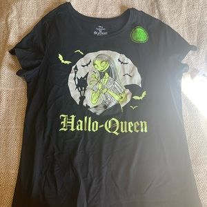 NWT Disney Sally Nightmare Before Christmas Black Tee Shirt🖤